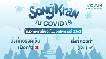 ‘สงกรานต์ 2020’ นี้ควรปฏิบัติตัวยังไงในช่วง 'COVID-19' ระบาด?